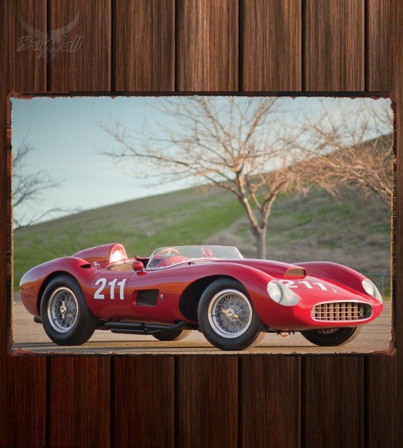 Металлическая табличка Ferrari 625 TRC Металлическая табличка Ferrari 625 TRC